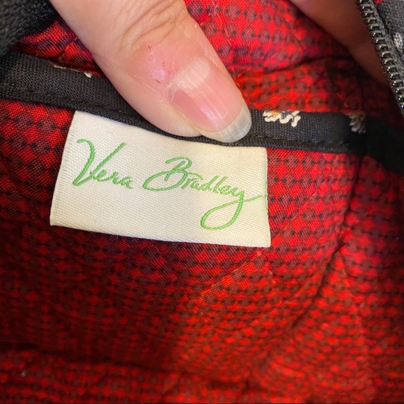 Vera Bradley black and red medium sized purse - Picture 5 of 10